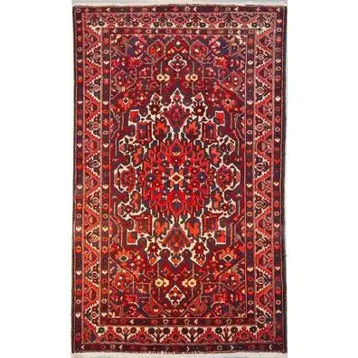 One Of The Kind Persian Bakhtiar Rug 8'5" x 4'11"